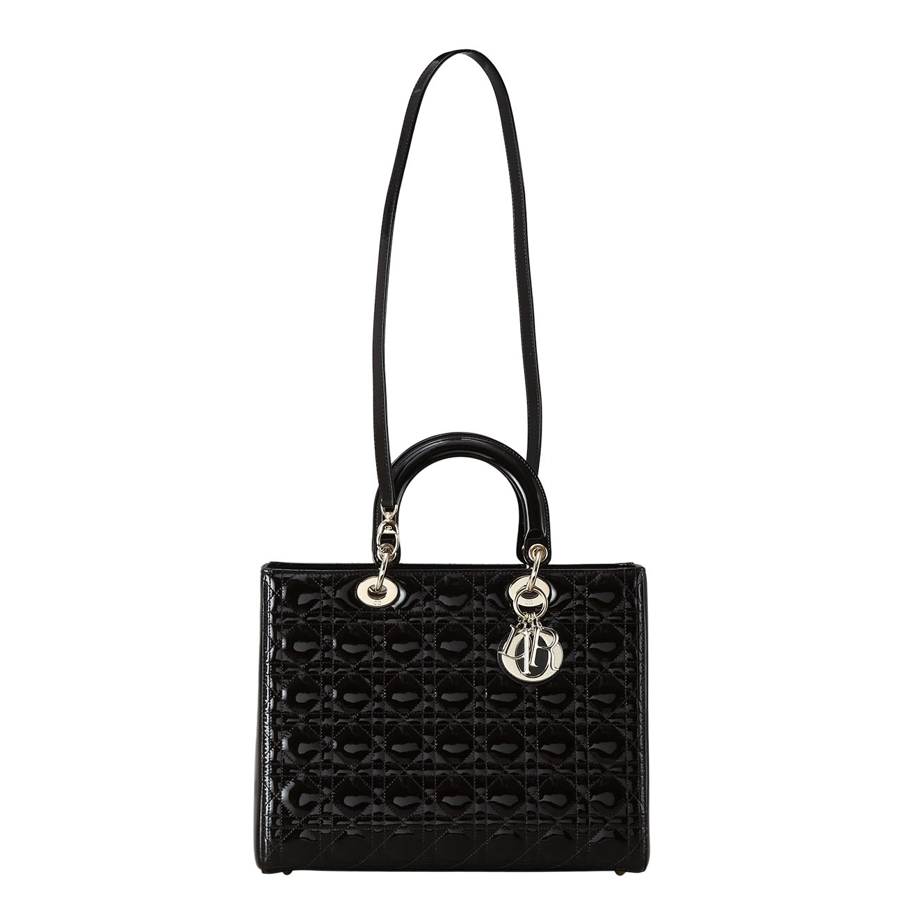 CHRISTIAN DIOR(USED)크리스찬디올 레이디디올 라지 토트백
